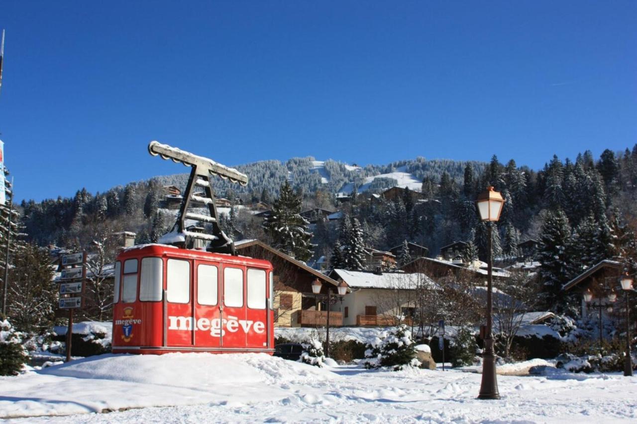 Les Comtes De Savoie - Appartement Renove Proche Du Centre De Megeve Avec Vue Sur Le Mont D'Arbois Εξωτερικό φωτογραφία